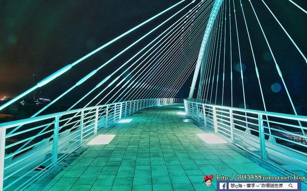 新竹景點「豎琴橋」Blog遊記的精采圖片